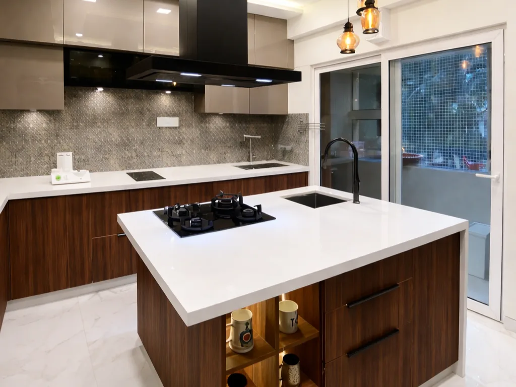 Island Modular Kitchen — Baner, Pune